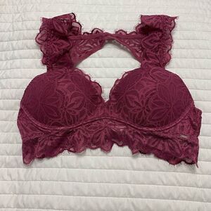 Pink Victoria Secret Date Push Up Bralette Bra Women Size M